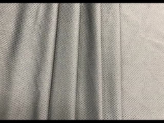চামড়া প্রভাব 100% পলিস্টার ফিল্টার ফ্যাব্রিক ধূসর