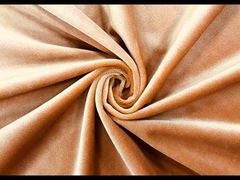 240 জিএসএম নরম অলিভ হলুদ ভেলভেট উপাদান 100% পলিস্টার হোম টেক্সটাইল জন্য