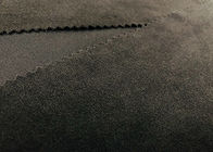হোম টেক্সটাইল ডার্ক ব্রাউন 240GSM এর জন্য সফট ব্রাশযুক্ত বোনা ফ্যাব্রিক / ডিডাব্লুআর ফ্যাব্রিক